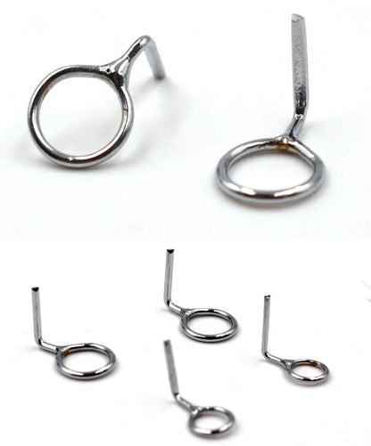 Premium Fishing Rod Guide Replacement Set - 6 Pcs - HookUpCo.