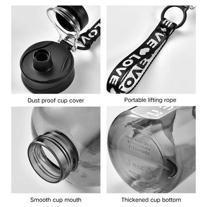 HookUpCo. 1.7L Portable Sports Water Bottle - HookUpCo.