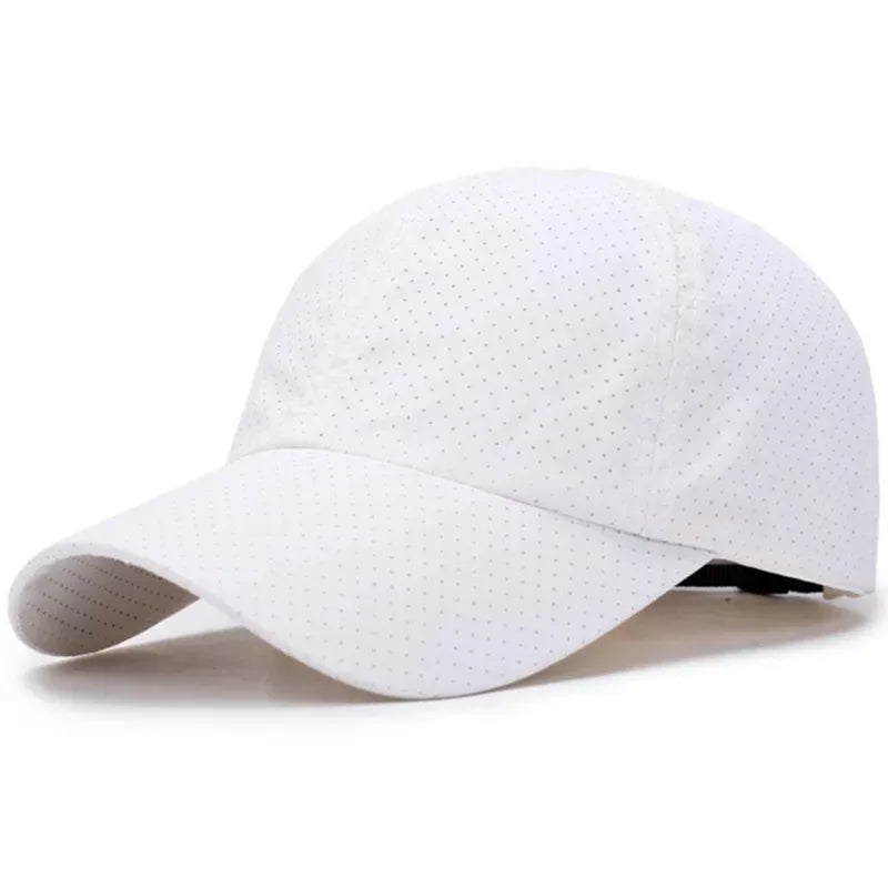 Quick-Dry Adjustable Sun Cap for Outdoor Sports