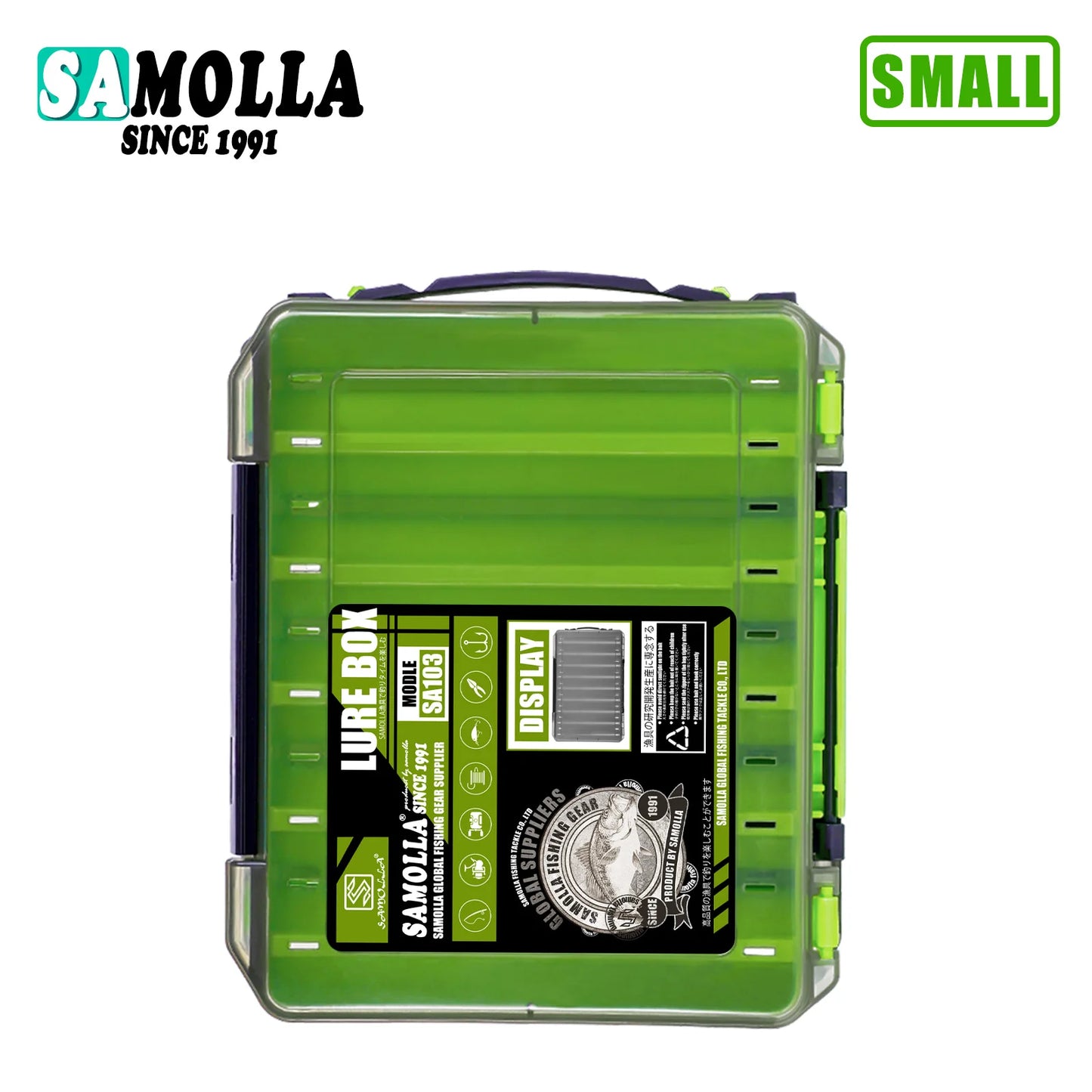 HookUpCo. Double-Sided Fishing Tackle Box - HookUpCo.