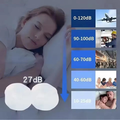 HookUpCo Soft Silicone Earplugs