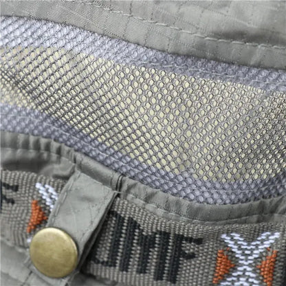 HookUpCo UV Wide Brim Bucket Hat