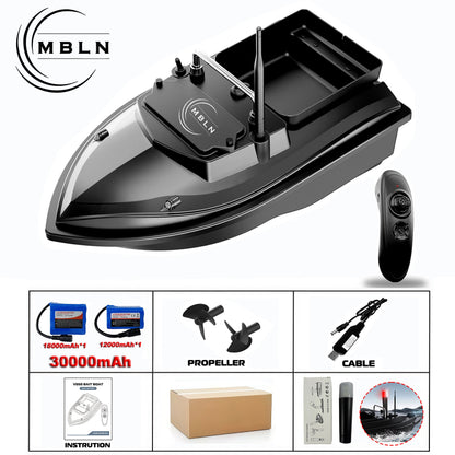 Remote Control Bait Boat with 2kg Capacity