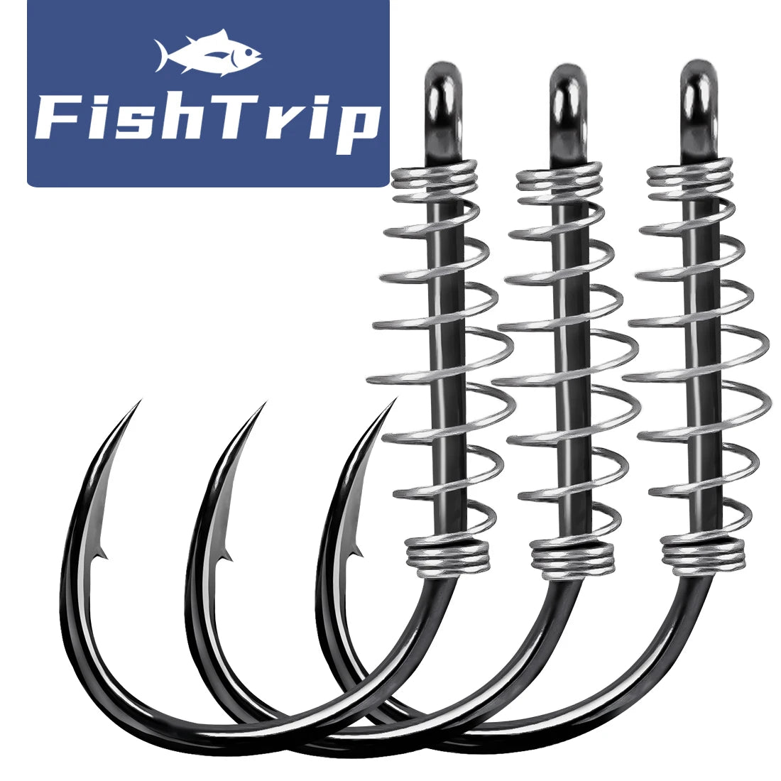 HookUpCo. High Carbon Steel Fishing Hooks Set - HookUpCo.