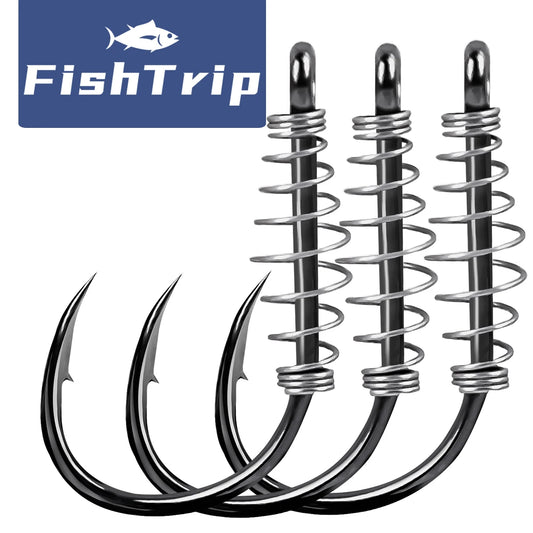 HookUpCo. High Carbon Steel Fishing Hooks Set - HookUpCo.