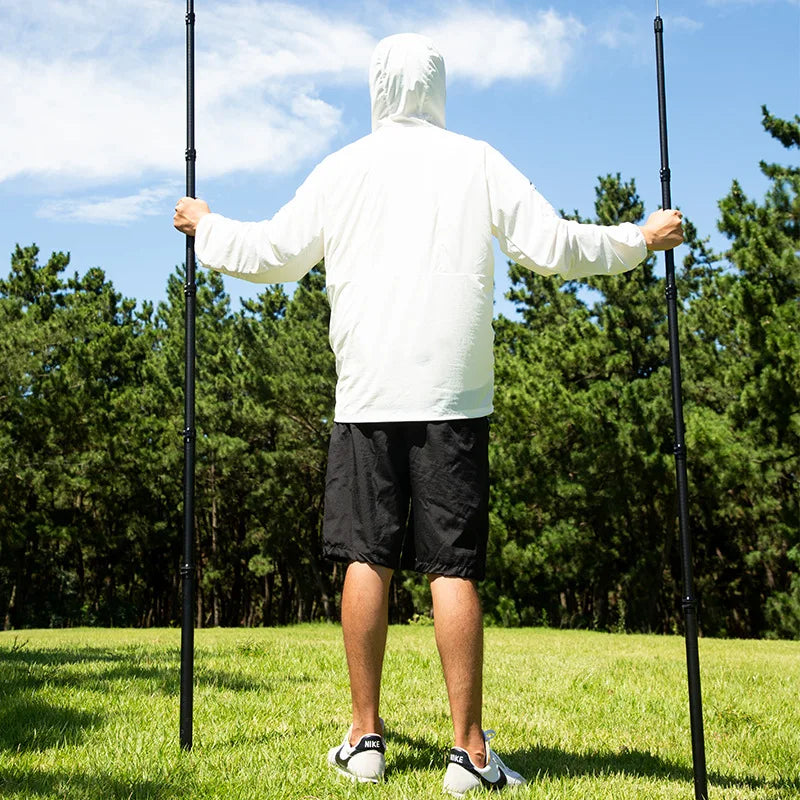 HookUpCo. Lightweight Carbon Fiber Tarp Poles - HookUpCo.