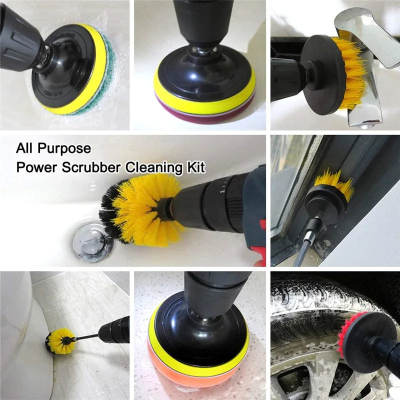 HookUpCo. Drill Brush Cleaning Set