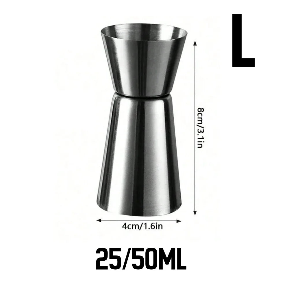 Stainless Steel Dual Shot Cocktail Shaker Tool