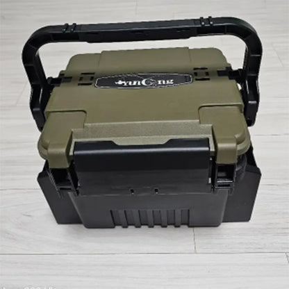 Double Layer Fishing Gear Storage Box