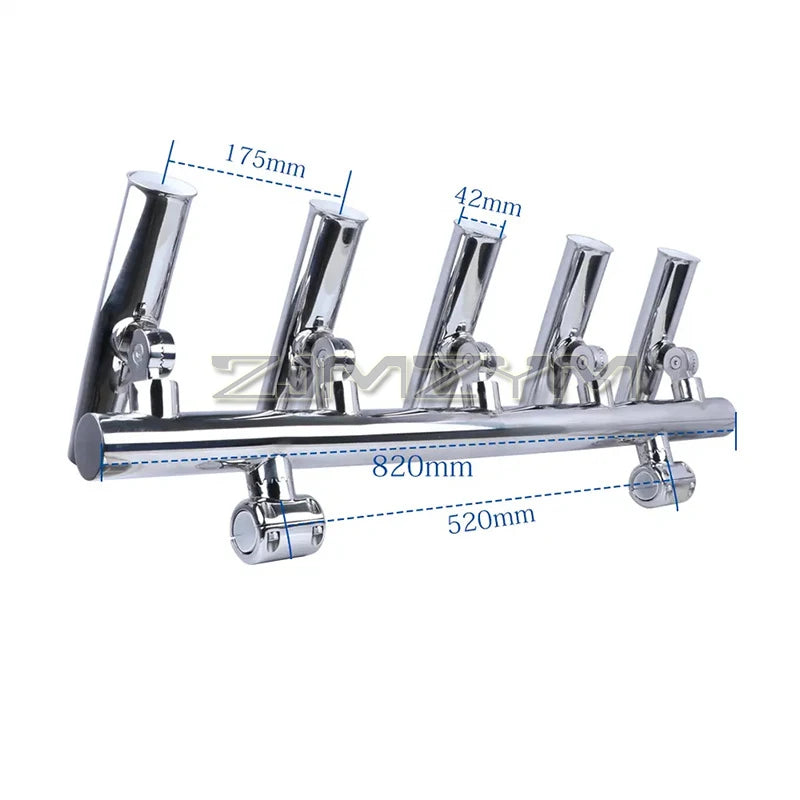 HookUpCo. Adjustable Stainless Fishing Rod Holders - HookUpCo.