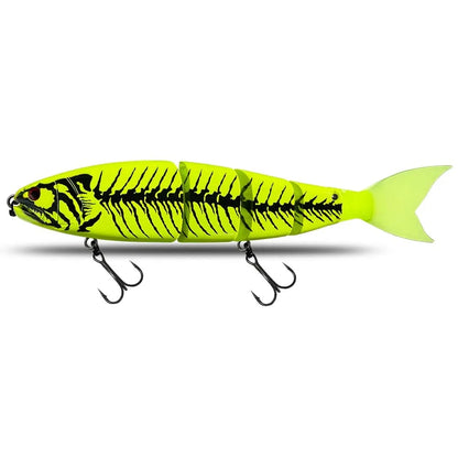 Jointed Floating Swimbait Lure for Big Bass and Catfish