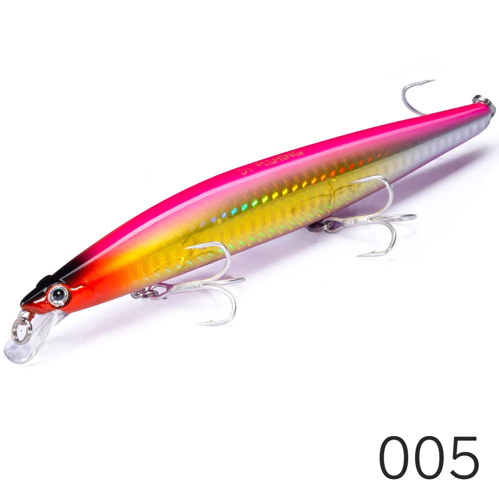 HookUpCo. Luminous Assassin Minnow Fishing Lure - HookUpCo.
