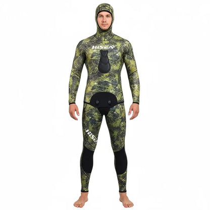 HookUpCo. 3mm Neoprene Camouflage Wetsuit for Diving