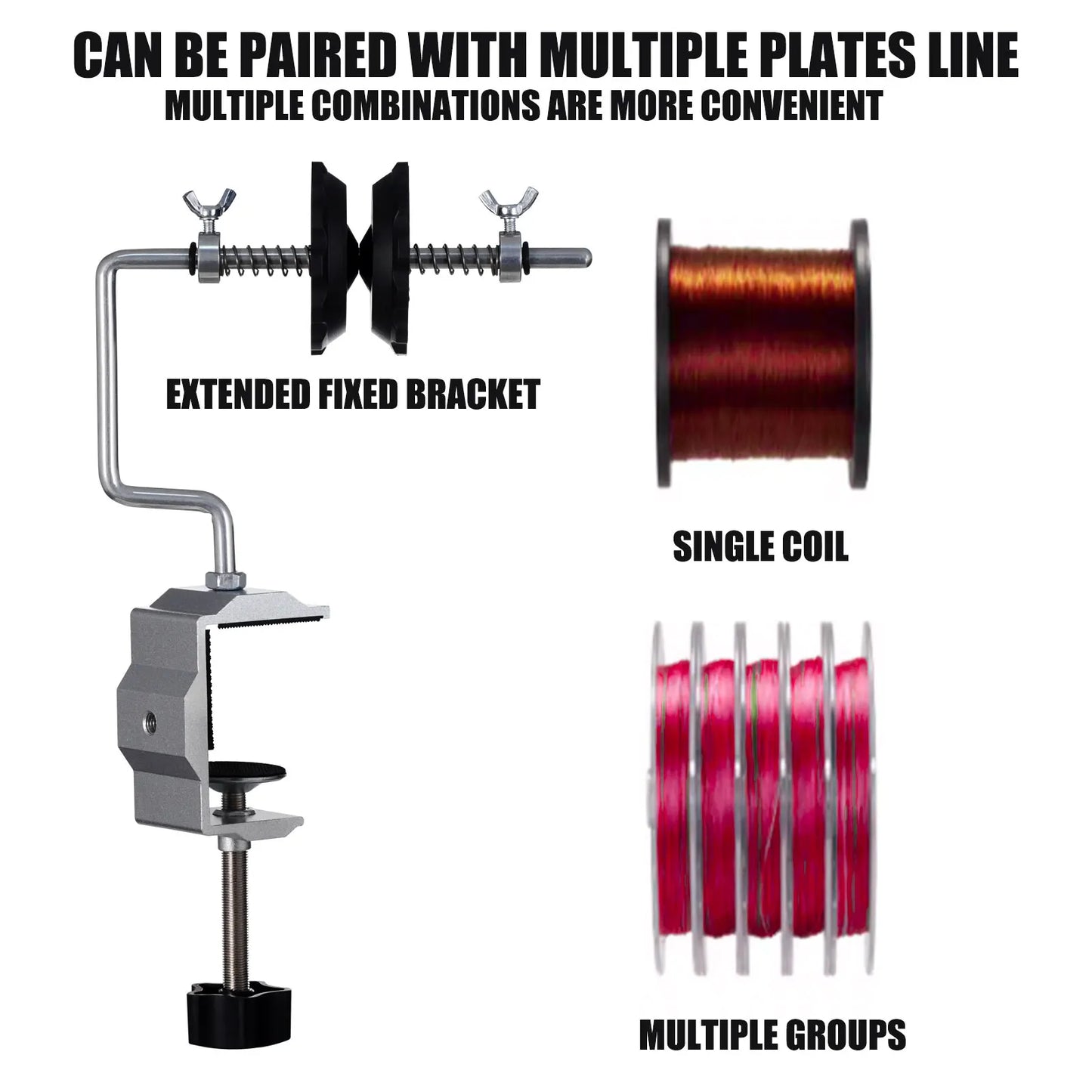 HookUpCo. Portable Fishing Line Spooler Machine - HookUpCo.