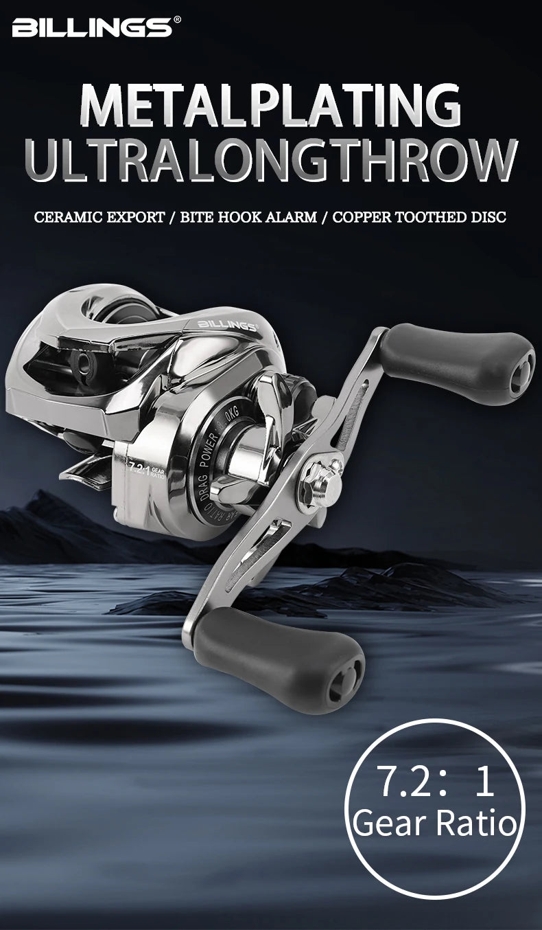 HookUpCo. High-Speed Saltwater Baitcasting Reel - HookUpCo.