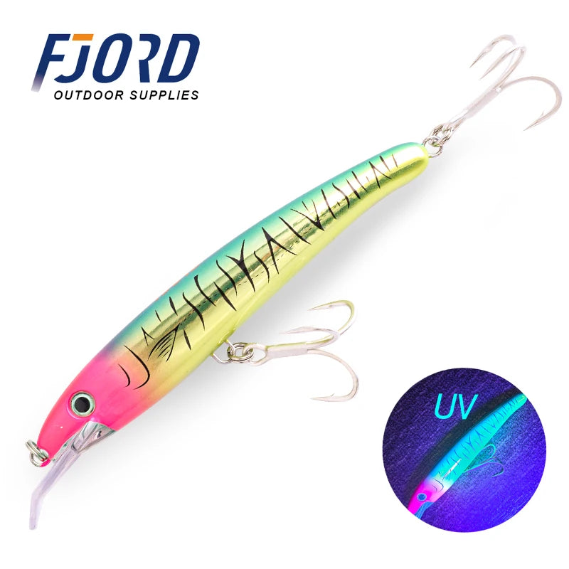 HookUpCo. Curved Topwater Fishing Lure 160F