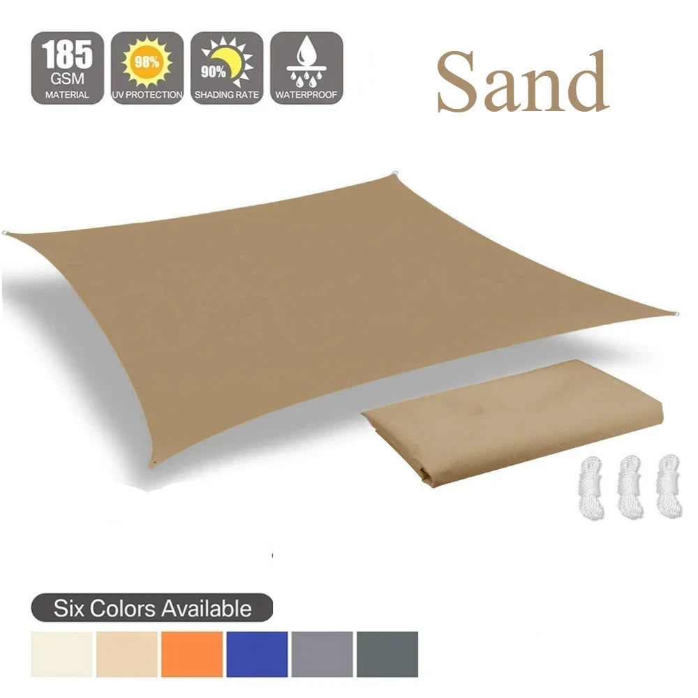 Waterproof UV Block Sun Shade Sail