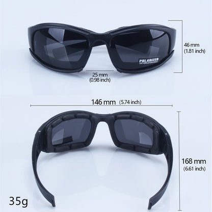Military Polarized Sunglasses for Precision Shooting Sports