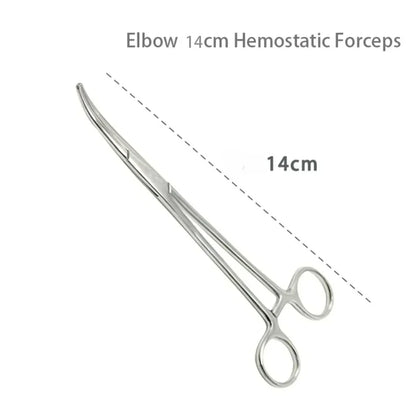 Fishing Plier Scissors with Curved Tip Clamps - HookUpCo.