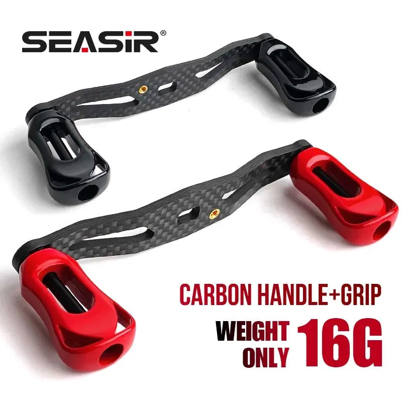 HookUpCo. Ultra Light Carbon Fiber Reel Handle - HookUpCo.