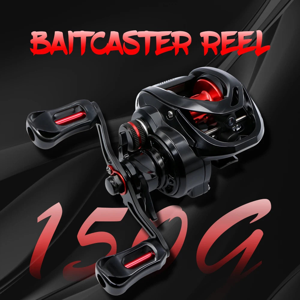 HookUpCo. J-BARZILLAI 7.0:1 Baitcasting Reel - HookUpCo.