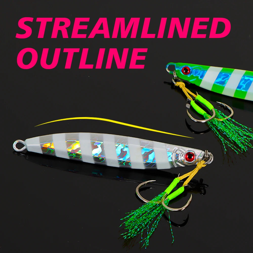 HookUpCo. Luminous Jigging Lure - HookUpCo.