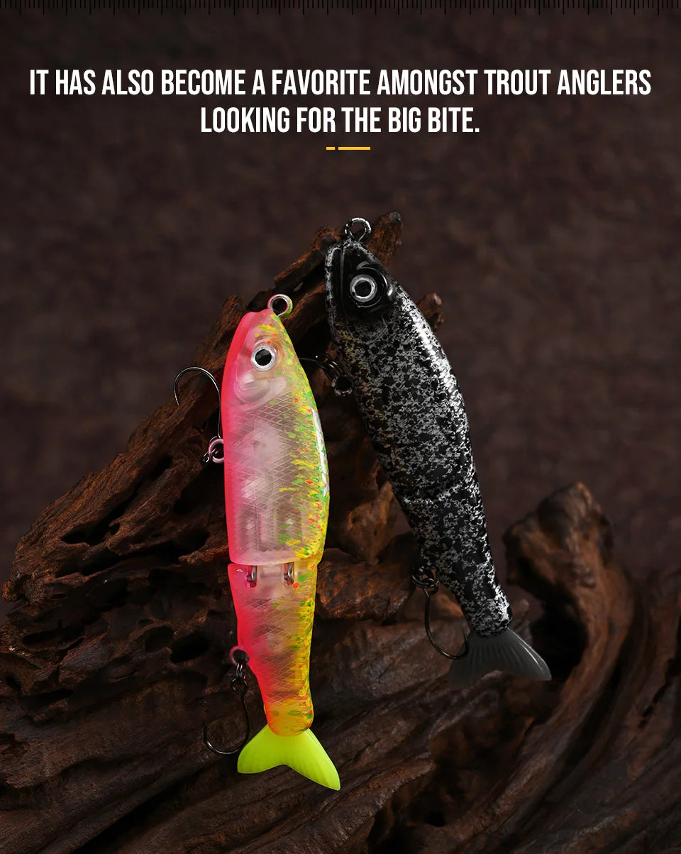 HookUpCo. Sinking Swimbait Lure 70mm - HookUpCo.