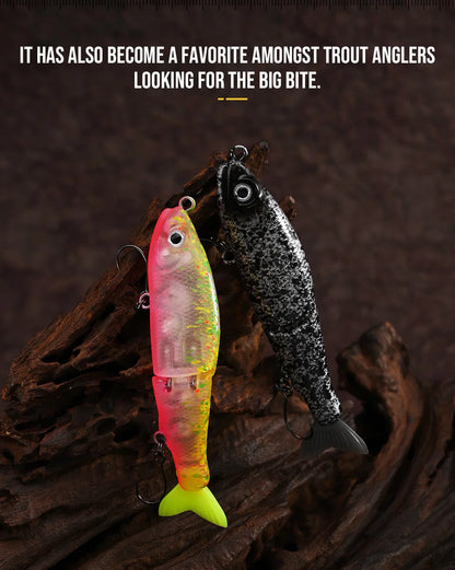 HookUpCo. Sinking Swimbait Lure 70mm - HookUpCo.