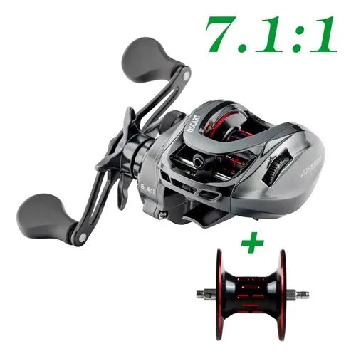 HookUpCo. Saltwater Baitcasting Reel with Spare Spool - HookUpCo.