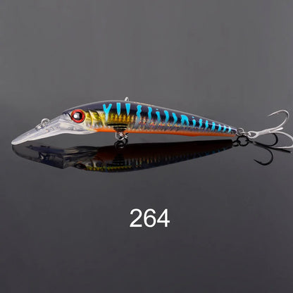 HookUpCo. 14cm Trolling Minnow Lure for Tuna - HookUpCo.