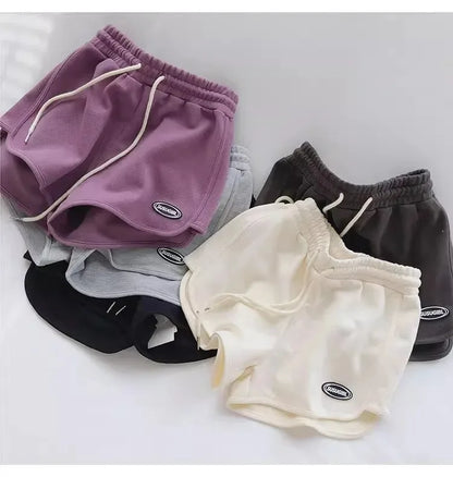 High Waist Women’s Drawstring Sports Shorts for Summer Fun
