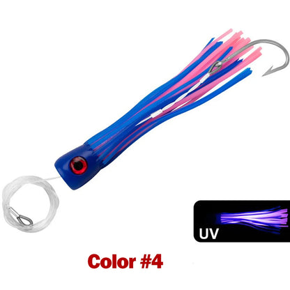 HookUpCo. Wahoo Fishing Teaser Rigged Lure - HookUpCo.