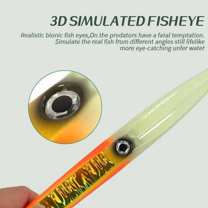 Deep Sea Metal Jig Lure for Fishing Tackle