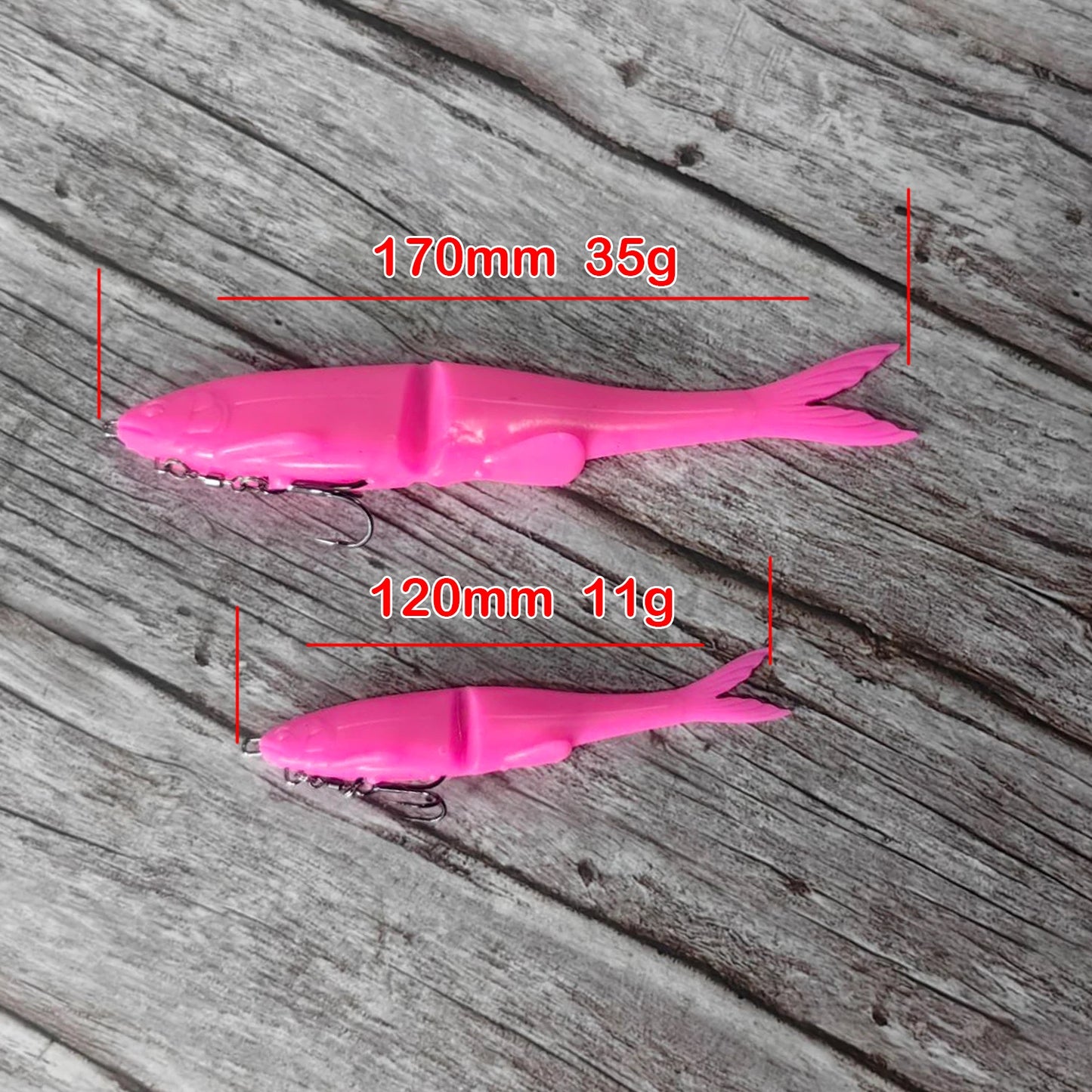 HookUpCo. Soft Bait Fishing Lure - HookUpCo.