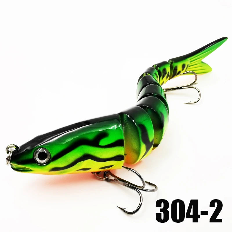 HookUpCo. Multi-Jointed Lures for Bass Fishing