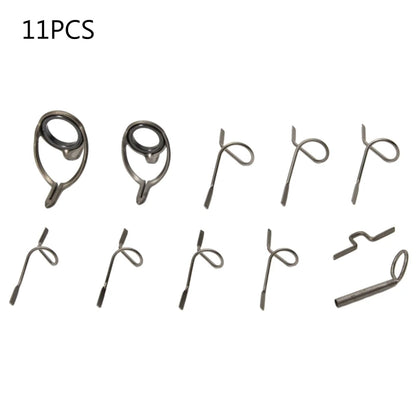 Durable Fishing Rod Guide Repair Set - 11 Pieces - HookUpCo.