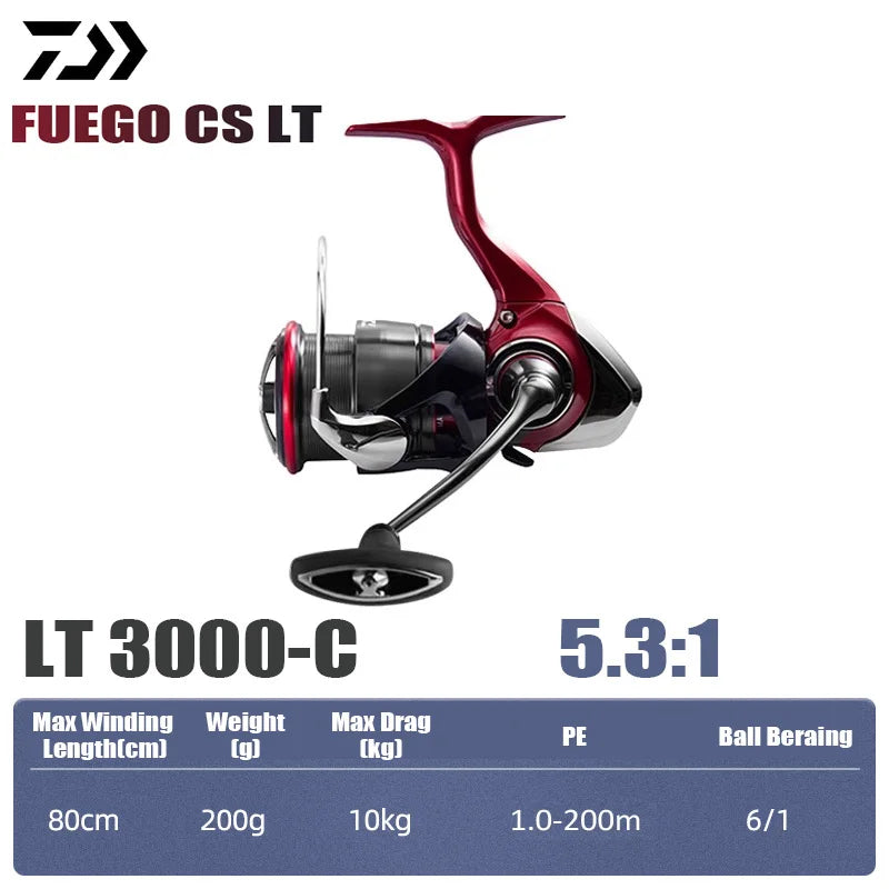 HookUpCo. Fuego CS LT Spinning Reel 12kg Drag - HookUpCo.