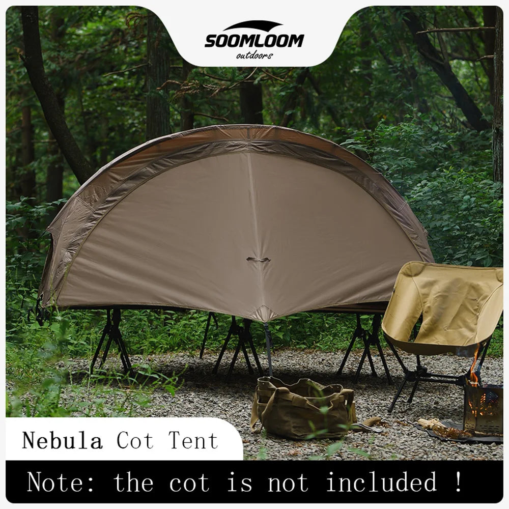 HookUpCo. Ultra-Light Waterproof Camping Cot Tent - HookUpCo.