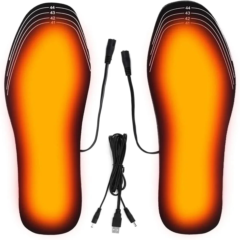 USB Heated Insoles for Ultimate Winter Foot Warmth