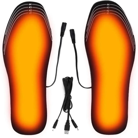 USB Heated Insoles for Ultimate Winter Foot Warmth
