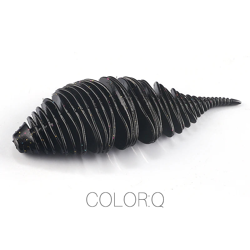 HookUpCo. Soft Lure Worms for Bass Fishing - HookUpCo.