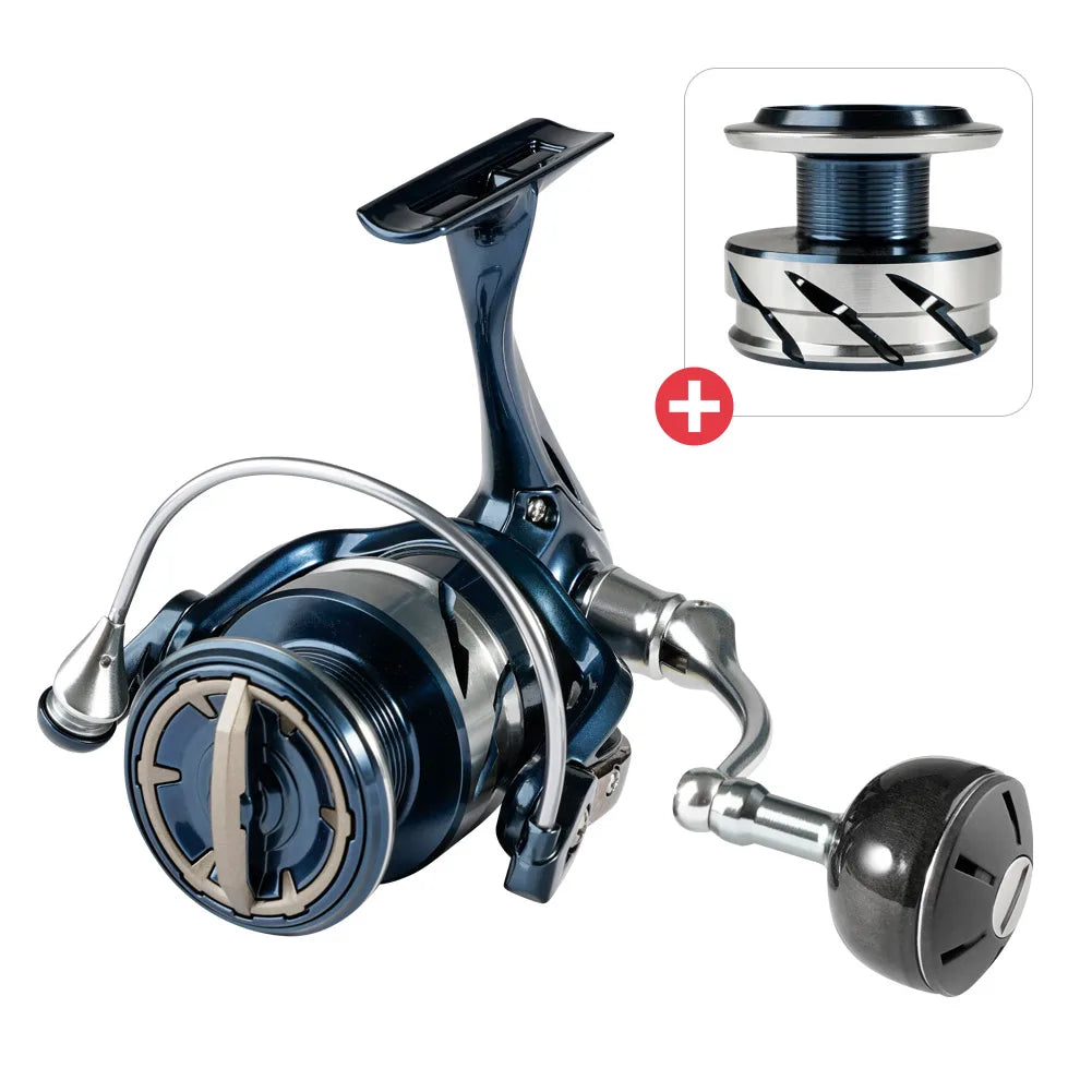 HookUpCo. Saltwater Fishing Reel, 25kg Drag - HookUpCo.
