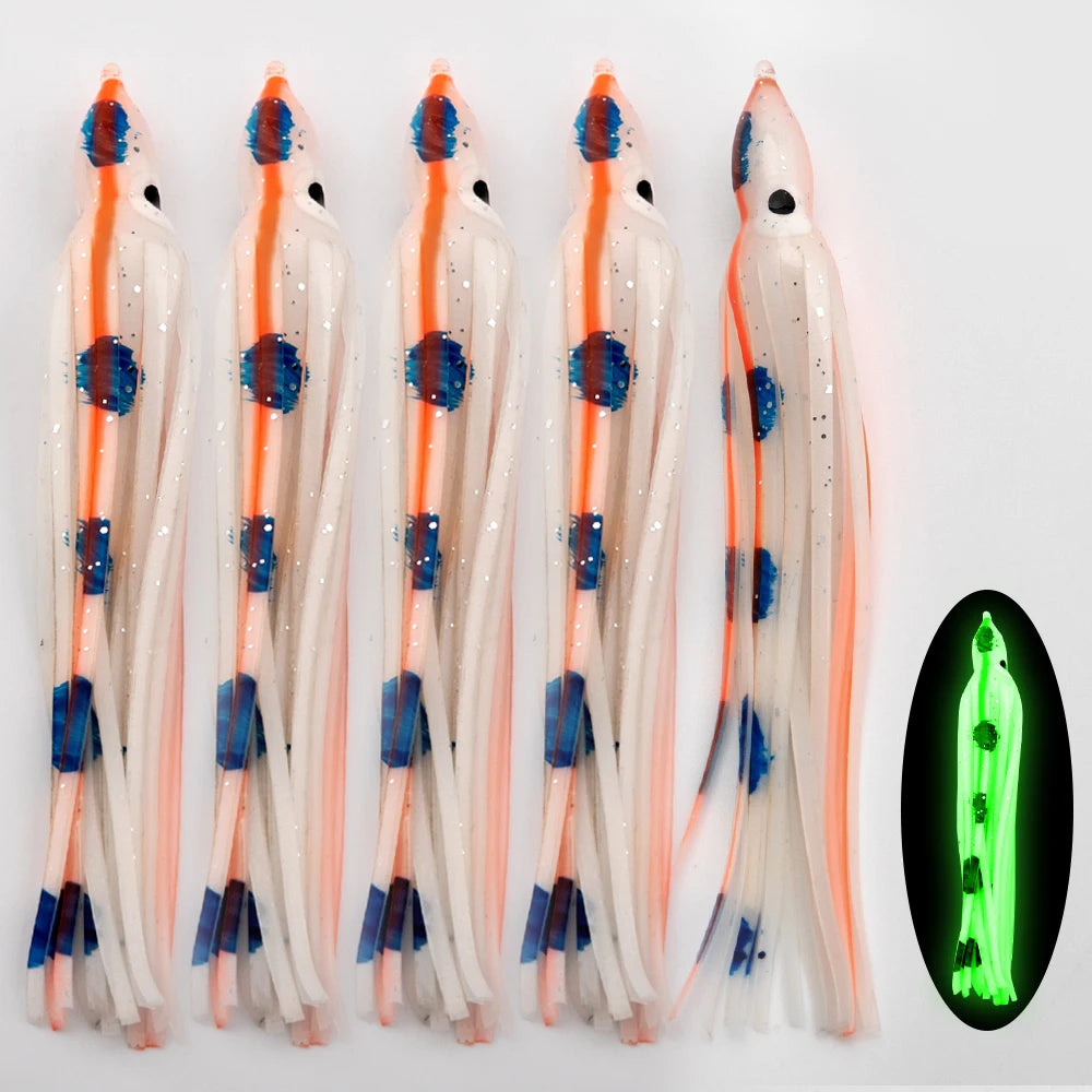 HookUpCo. Luminous Soft Octopus Trolling Lure