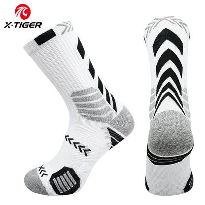 HookUpCo. Breathable Cotton Cycling Socks for All Sports