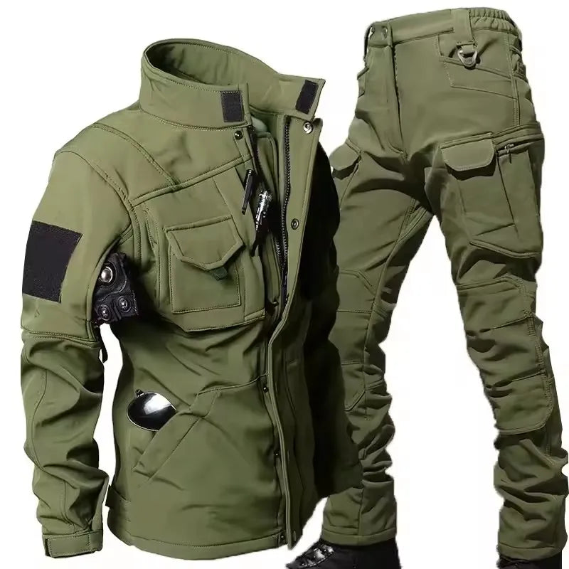 Waterproof Tactical Jacket and Cargo Pant Set - HookUpCo.