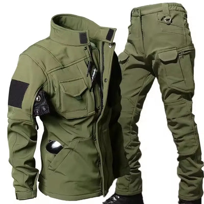 Waterproof Tactical Jacket and Cargo Pant Set - HookUpCo.