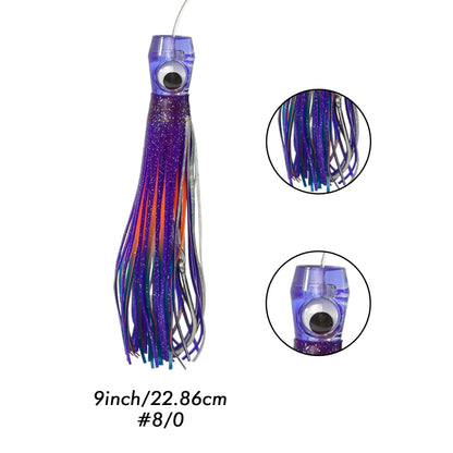 HookUpCo. Transparent Trolling Lure Set for Big Fish