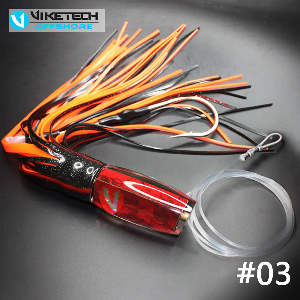 HookUpCo. Saltwater Trolling Lure 12.8" Big Game - HookUpCo.