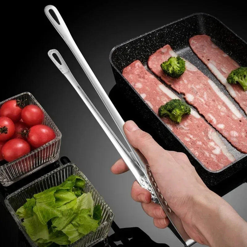 HookUpCo. Stainless Steel Tongs