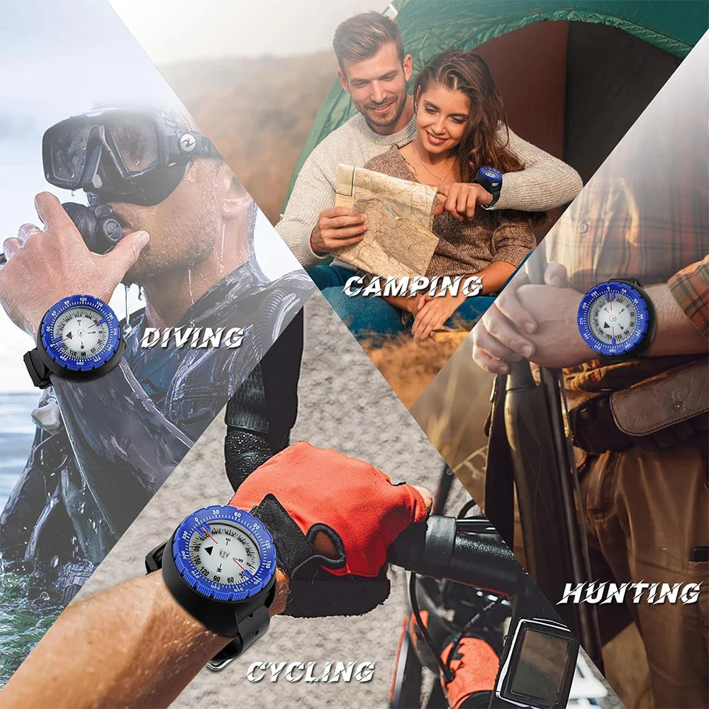 HookUpCo. Waterproof Diving Compass